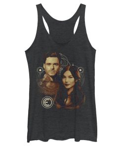 Women’s Marvel Eternals Sersi and Ikaris Racerback Tank Top