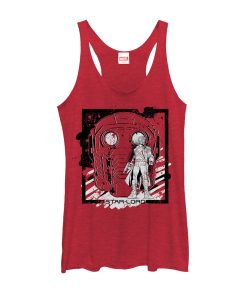 Women’s Marvel Guardians of the Galaxy Star-Lord Face Racerback Tank Top