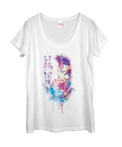 Women’s Marvel Guardians of the Galaxy Vol. 2 Star-Lord Drip Scoop Neck