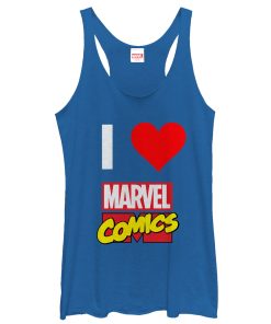 Women’s Marvel I Love Comics Racerback Tank Top