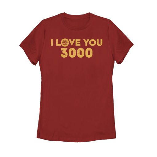 Women’s Marvel I Love You 3000 Arc Reactor T-Shirt