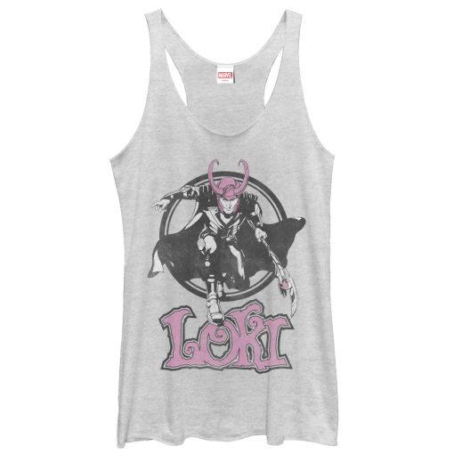 Women’s Marvel Loki Mischief Racerback Tank Top