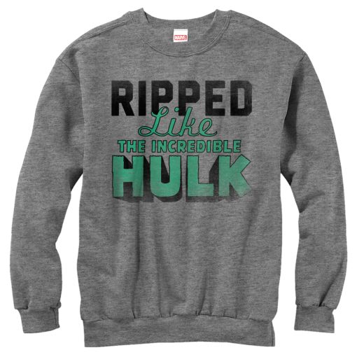 Women’s Marvel Ripped Like the Hulk Sweatshirt