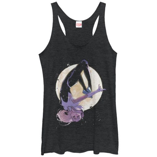 Women’s Marvel Spider-Gwen Moon Racerback Tank Top