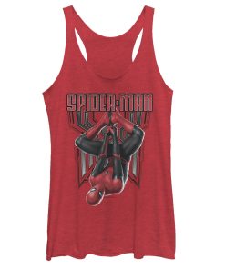 Women’s Marvel Spider-Man Far From Home Hang Racerback Tank Top
