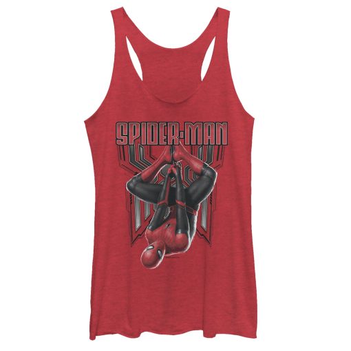 Women’s Marvel Spider-Man Far From Home Hang Racerback Tank Top