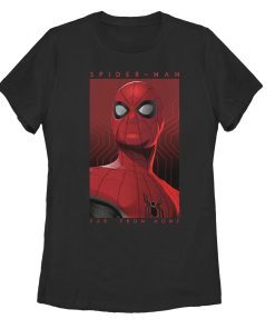 Women’s Marvel Spider-Man Far From Home Hero Poster T-Shirt