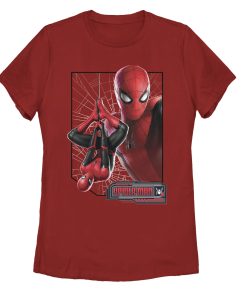 Women’s Marvel Spider-Man Far From Home Web Frame T-Shirt