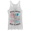 Women’s Marvel Spider-Man Far From Home Worldwide Icons Racerback Tank Top