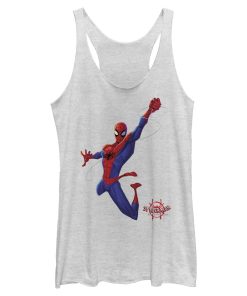 Women’s Marvel Spider-Man Into the Spider-Verse Classic Swing Racerback Tank Top