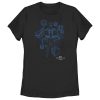 Women’s Marvel Spider-Man No Way Home Black Suit Blueprint T-Shirt