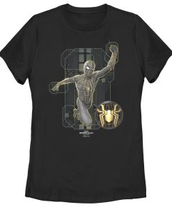 Women’s Marvel Spider-Man No Way Home Black Suit Tech T-Shirt