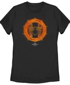 Women’s Marvel Spider-Man No Way Home Gold Spider T-Shirt