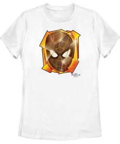 Women’s Marvel Spider-Man No Way Home Golden Mask T-Shirt