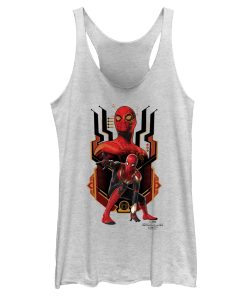 Women’s Marvel Spider-Man No Way Home Integrated Suit Racerback Tank Top