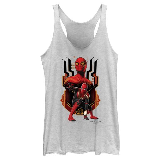 Women’s Marvel Spider-Man No Way Home Integrated Suit Racerback Tank Top