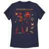 Women’s Marvel Spider-Man No Way Home Iron Suit Gear T-Shirt
