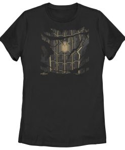 Women’s Marvel Spider-Man No Way Home Ripped Black Suit T-Shirt