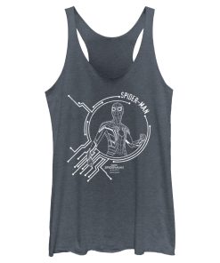Women’s Marvel Spider-Man No Way Home Tech Racerback Tank Top