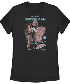 Women’s Marvel Spider-Man No Way Home Unmasked T-Shirt