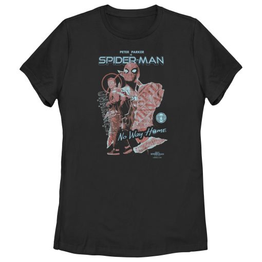 Women’s Marvel Spider-Man No Way Home Unmasked T-Shirt