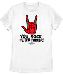 Women’s Marvel Spider-Man No Way Home You Rock Peter Parker T-Shirt