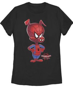 Women’s Marvel Spider-Man Spiderverse Spider-Ham Portrait T-Shirt