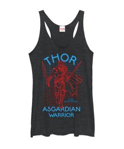 Women’s Marvel Thor Ragnarok 3D Dimension Racerback Tank Top