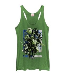 Women’s Marvel Thor Ragnarok Group Attack Racerback Tank Top