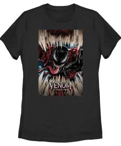 Women’s Marvel Venom Let There be Carnage Razor Teeth T-Shirt