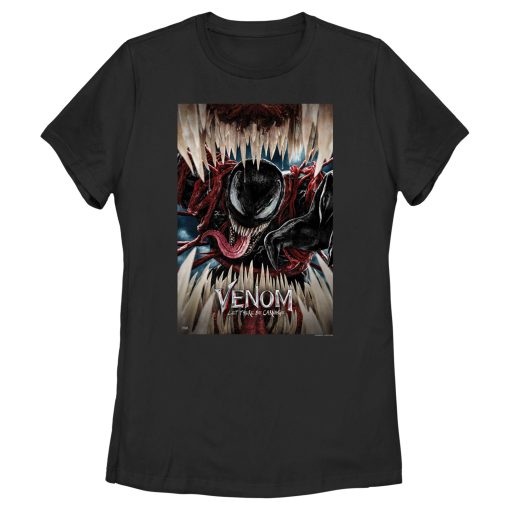 Women’s Marvel Venom Let There be Carnage Razor Teeth T-Shirt