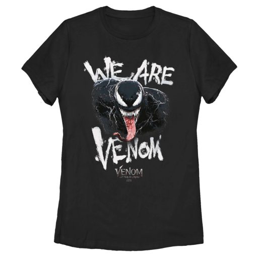 Women’s Marvel Venom Let There be Carnage We Are Venom Antihero T-Shirt