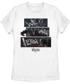 Women’s Marvel Venom Let There be Carnage We are Venom Comic T-Shirt