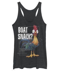Women’s Moana Hei Hei Boat Snack Racerback Tank Top