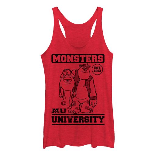 Women’s Monsters Inc College Est. 1313 Racerback Tank Top