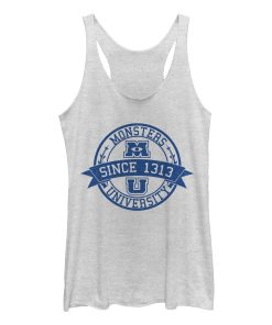 Women’s Monsters Inc MU Since 1313 Racerback Tank Top