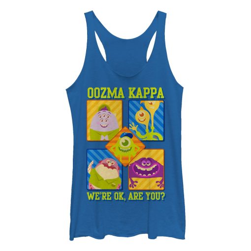 Women’s Monsters Inc Oozma Kappa We’re Ok Racerback Tank Top