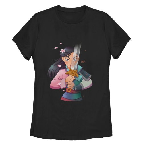 Women’s Mulan Anime Reflection T-Shirt