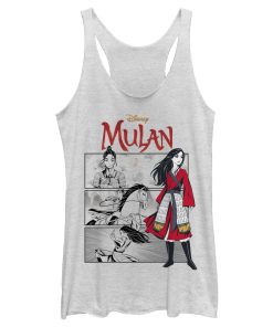 Women’s Mulan Classic Panels Racerback Tank Top