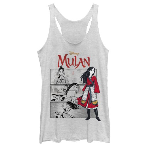 Women’s Mulan Classic Panels Racerback Tank Top