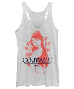 Women’s Mulan Courage Racerback Tank Top