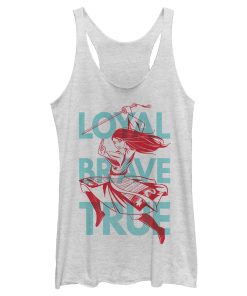 Women’s Mulan Loyal Mantra Racerback Tank Top