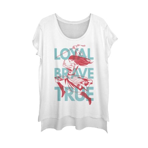 Women’s Mulan Loyal Mantra Scoop Neck