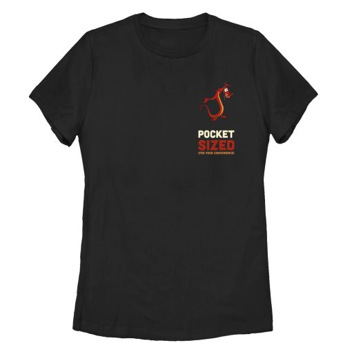 Women’s Mulan Mushu Pocket Sized T-Shirt