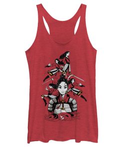 Women’s Mulan Ready for Battle Racerback Tank Top