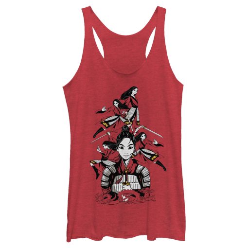 Women’s Mulan Ready for Battle Racerback Tank Top