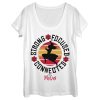 Women’s Mulan Strong Focused Mantra Scoop Neck