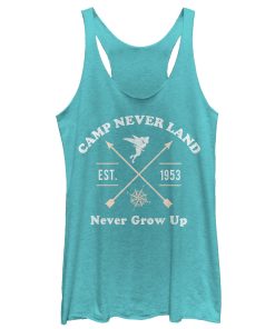 Women’s Peter Pan Camp Neverland Racerback Tank Top