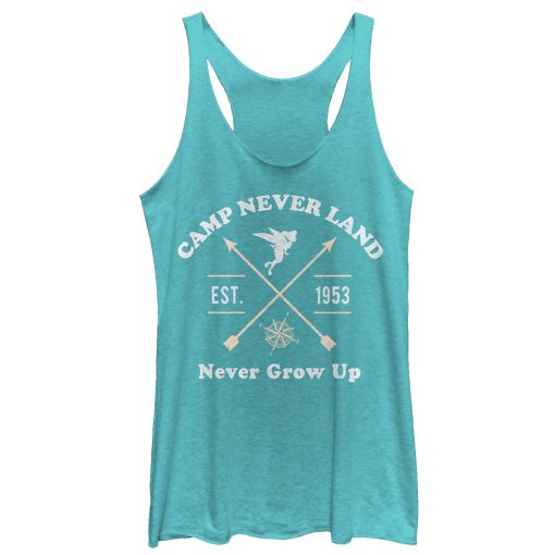 Women’s Peter Pan Camp Neverland Racerback Tank Top