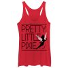 Women’s Peter Pan Tinker Bell Pixie Racerback Tank Top